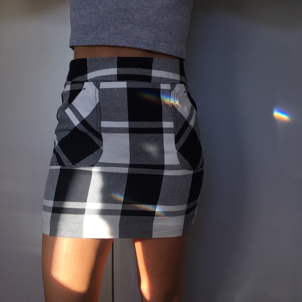 Tommy Hilfiger Plaid Mini Skirt
